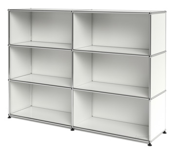 USM Haller Highboard L offen Reinweiß RAL 9010