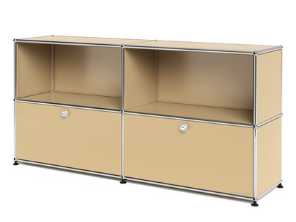 USM Haller Sideboard L mit 2 Klappen USM beige