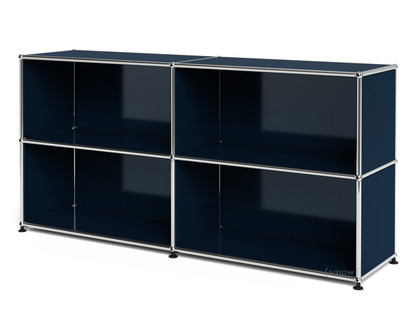 USM Haller Sideboard L offen Stahlblau RAL 5011