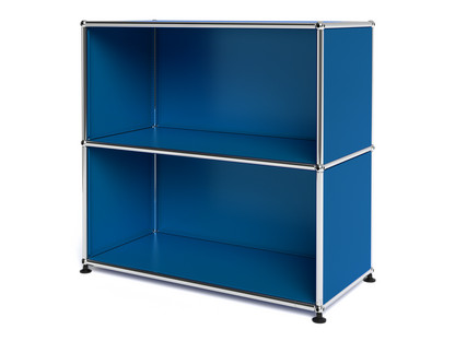 USM Haller Sideboard M offen Enzianblau RAL 5010