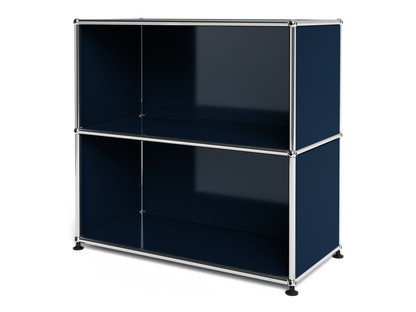 USM Haller Sideboard M offen Stahlblau RAL 5011