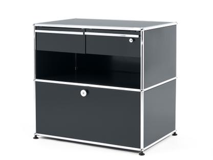 USM Haller Techniksideboard M Anthrazitgrau RAL 7016