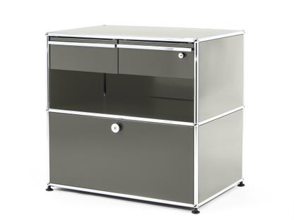 USM Haller Techniksideboard M Lichtgrau RAL 7035