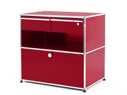 USM Haller Techniksideboard M USM rubinrot