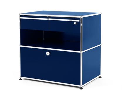 USM Haller Techniksideboard M Stahlblau RAL 5011