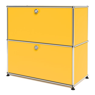 USM Haller Sideboard M, individualisierbar Goldgelb RAL 1004|Mit Klappe|Mit Klappe