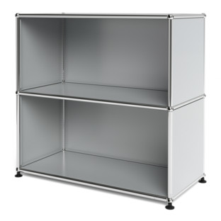 USM Haller Sideboard M, individualisierbar Lichtgrau RAL 7035|Offen|Offen