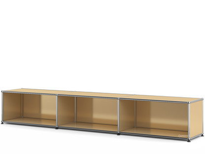 USM Haller Lowboard XL, individualisierbar USM beige|Offen|35 cm