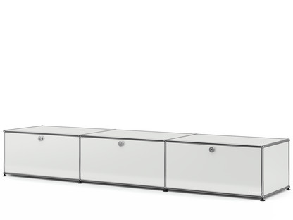 USM Haller Lowboard XL, individualisierbar Lichtgrau RAL 7035|Mit 3 Klappen|50 cm