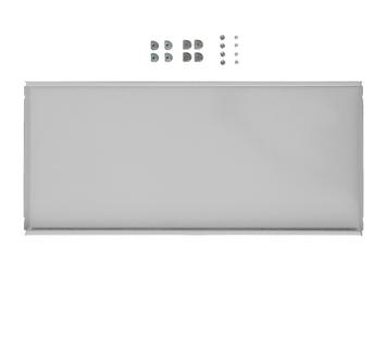 USM Haller Metall-Zwischentablar für USM Haller Regale USM mattsilber|75 cm x 35 cm