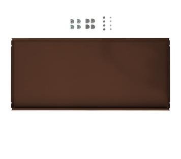 USM Haller Metall-Zwischentablar für USM Haller Regale USM braun|75 cm x 35 cm