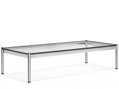 USM Haller Couchtisch 150 x 75 cm|Glas|Transparent