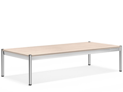 USM Haller Couchtisch 150 x 75 cm|Holz|Eiche geölt weiß