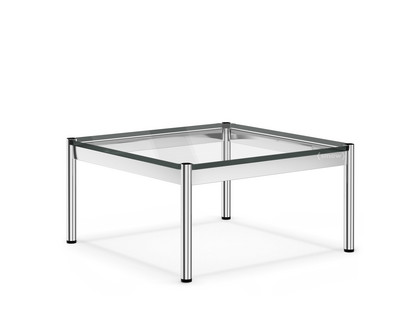 USM Haller Couchtisch 75 x 75 cm|Glas|Transparent