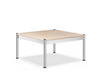 USM Haller Couchtisch 75 x 75 cm|Holz|Eiche geölt weiß