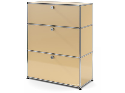 USM Haller Kommode mit 3 Schubladen H 95 + 4 x B 75 x T 35 cm|USM beige