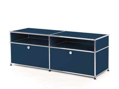 USM Haller TV-Regal Stahlblau RAL 5011