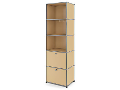 USM Haller Bücherregal 50 Mit 2 Klapptüren|USM beige