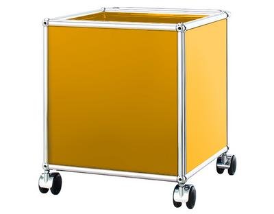 USM Haller Kinder Rollcontainer Goldgelb RAL 1004|H 43 x B 38 x T 38 cm