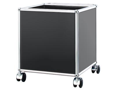 USM Haller Kinder Rollcontainer Graphitschwarz RAL 9011|H 43 x B 38 x T 38 cm