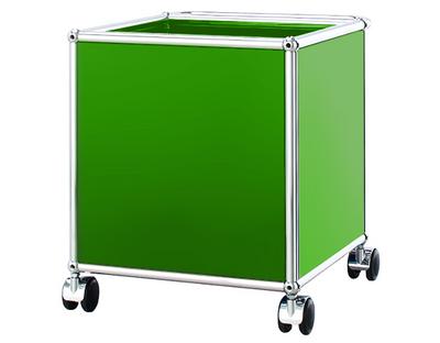 USM Haller Kinder Rollcontainer USM grün|H 43 x B 38 x T 38 cm