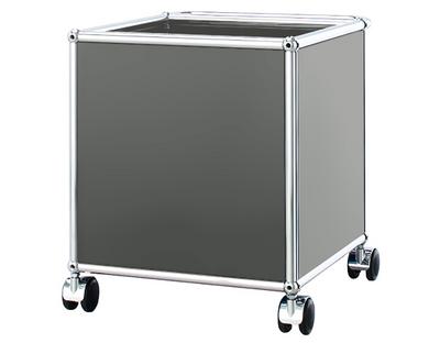 USM Haller Kinder Rollcontainer Mittelgrau RAL 7005|H 43 x B 38 x T 38 cm