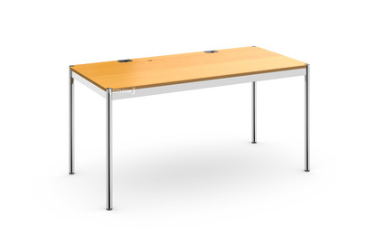 USM Haller Tisch Plus 150 x 75 cm|05-Buche natur|Klappe links