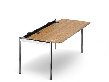 USM Haller Tisch Advanced 175 x 75 cm|07-Eiche lackiert natur|Ohne Klappe