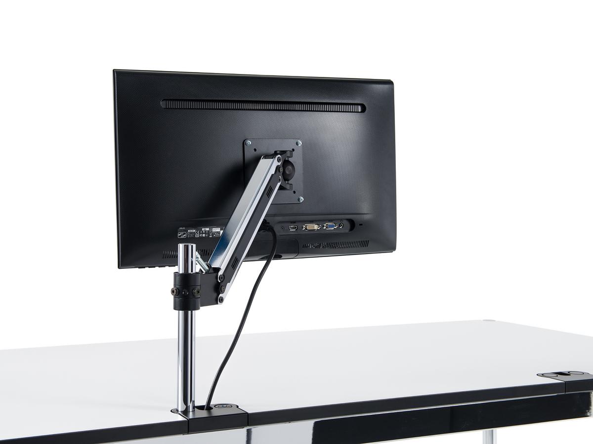 USM Haller Bildschirm Monitor Halterung für Schreibtisch mit Schwenkarm 