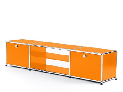 USM Haller TV-Tisch Reinorange RAL 2004