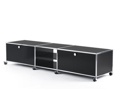 USM Haller TV-Lowboard XL auf Rollen 