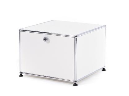 USM Haller Druckercontainer 50 cm|Reinweiß RAL 9010|Mit Füßen