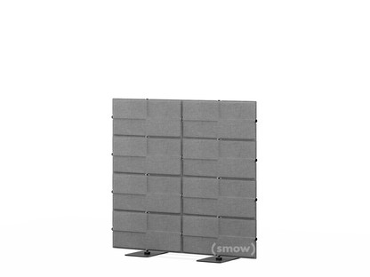 USM Privacy Panels Akustikwand 1,50 m (2 Elemente)|1,44 m (4 Elemente)|Anthrazitgrau