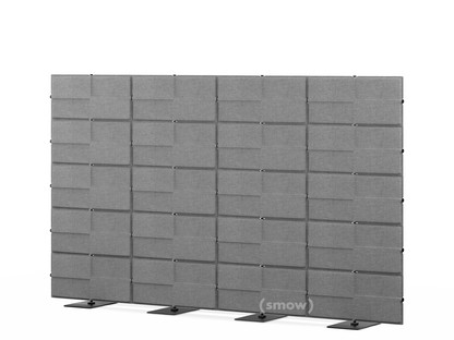 USM Privacy Panels Akustikwand 3,00 m (4 Elemente)|1,79 m (5 Elemente)|Anthrazitgrau