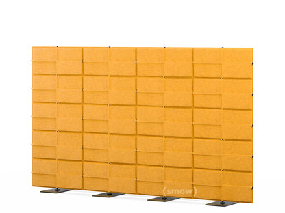 USM Privacy Panels Akustikwand 3,00 m (4 Elemente)|1,79 m (5 Elemente)|Gelb