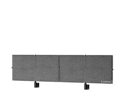 USM Privacy Panels Tischblende Für USM Haller Tisch klassisch|150 cm|Anthrazitgrau