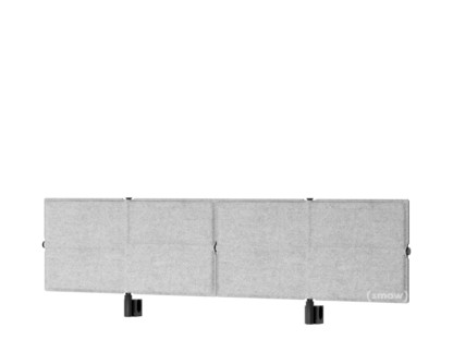 USM Privacy Panels Tischblende Für USM Haller Tisch klassisch|150 cm|Hellgrau