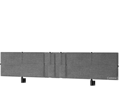 USM Privacy Panels Tischblende Für USM Haller Tisch klassisch|200 cm|Anthrazitgrau