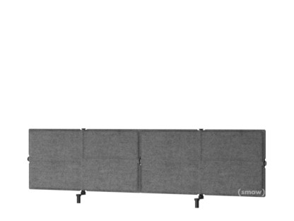 USM Privacy Panels Tischblende Für USM Haller Tisch Plus/Advanced|150 cm|Anthrazitgrau