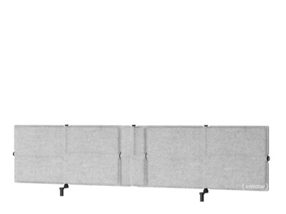 USM Privacy Panels Tischblende Für USM Haller Tisch Plus/Advanced|175 cm|Hellgrau