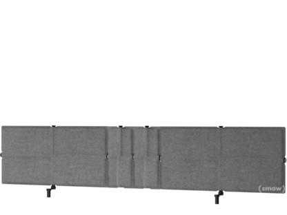 USM Privacy Panels Tischblende Für USM Haller Tisch Plus/Advanced|200 cm|Anthrazitgrau