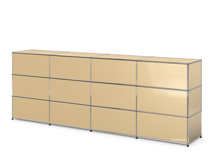 USM Haller Theke Typ 1 USM beige|300 cm (4 Elemente)|50 cm