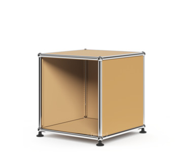 USM Haller Wartezimmer-Beistelltisch H 35 x B 35 x T 35 cm|USM beige