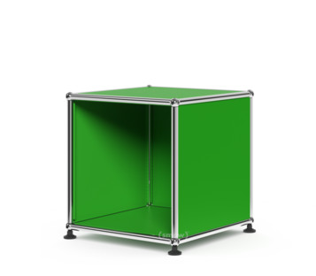 USM Haller Wartezimmer-Beistelltisch H 35 x B 35 x T 35 cm|USM grün