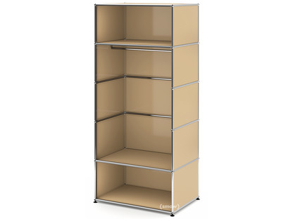 USM Haller Garderobe M mit Kleiderstange Typ II USM beige