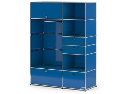 USM Haller Garderobenschrank Typ I Enzianblau RAL 5010