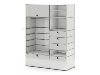 USM Haller Garderobenschrank Typ II Lichtgrau RAL 7035