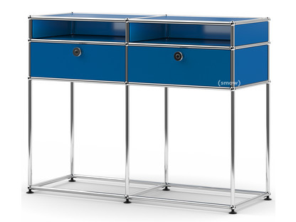 USM Haller Konsolentisch Enzianblau RAL 5010