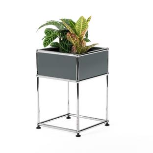 USM Haller Pflanzenbeistelltisch Typ 2 Mittelgrau RAL 7005|35 cm