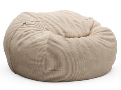 Vetsak Beanbag L (H 90 x Ø 140 cm)|Cord velours - Sand